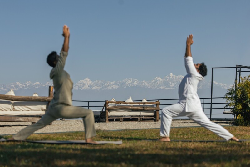 Himalayan yoga and breathwork session