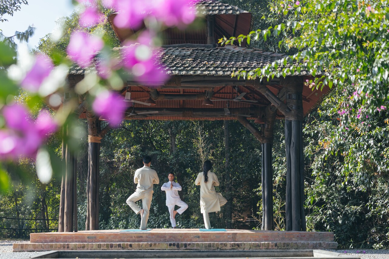 Regenerative Yoga Therapy retreat at Dwarika's Sanctuary