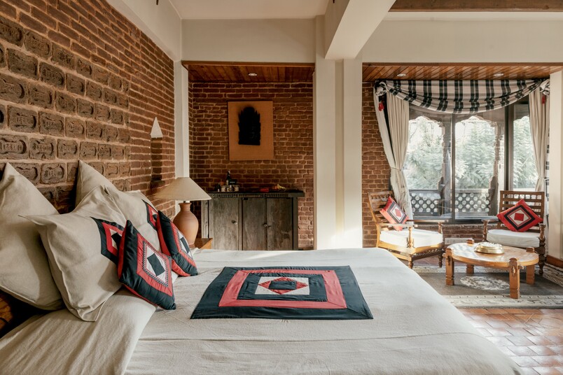 Heritage Deluxe room at The Dwarika's Hotel in Kathmandu
