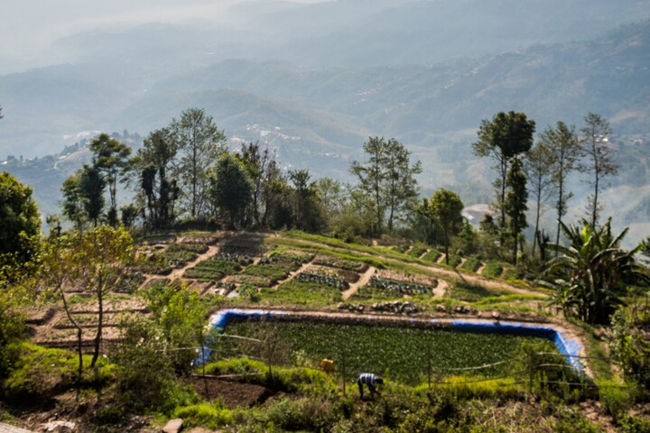 Dhulikhel landscape, Nepal