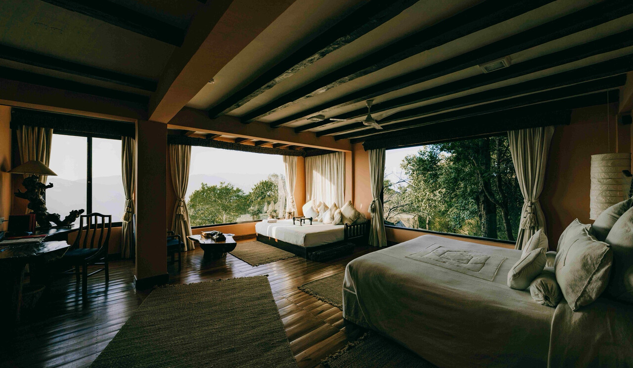 Luxury suite at Dwarika's